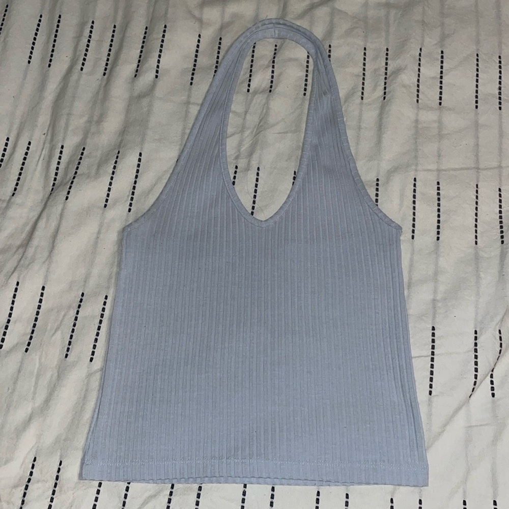 Blue tank top